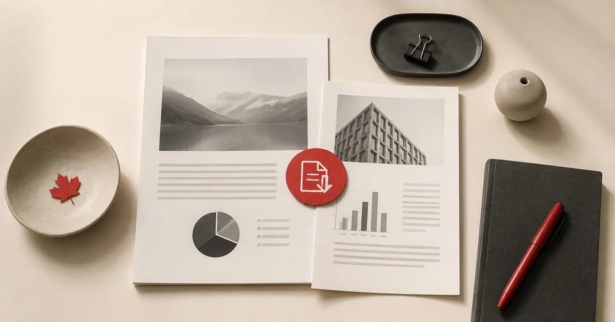 Photographie éditoriale pour « Fusionner des PDF de formats de page différents (A4 + Letter) »