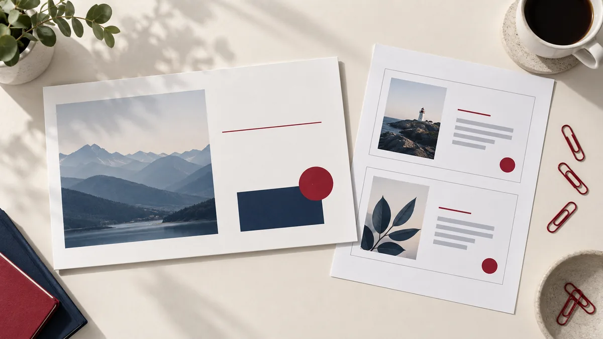 Illustration éditoriale de la conversion PowerPoint vers PDF : partager des diapositives sans problèmes de polices