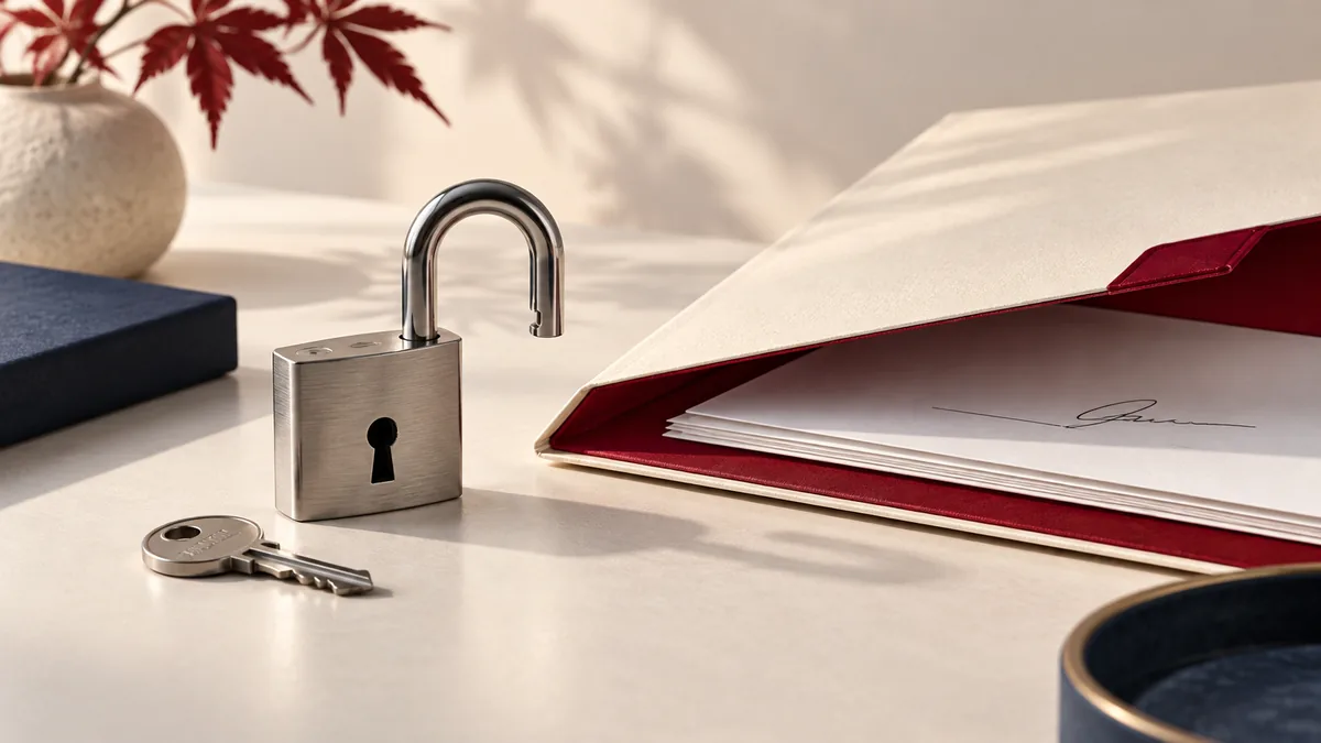Illustration éditoriale de « Déverrouiller un PDF : supprimer un mot de passe » (avec autorisation)